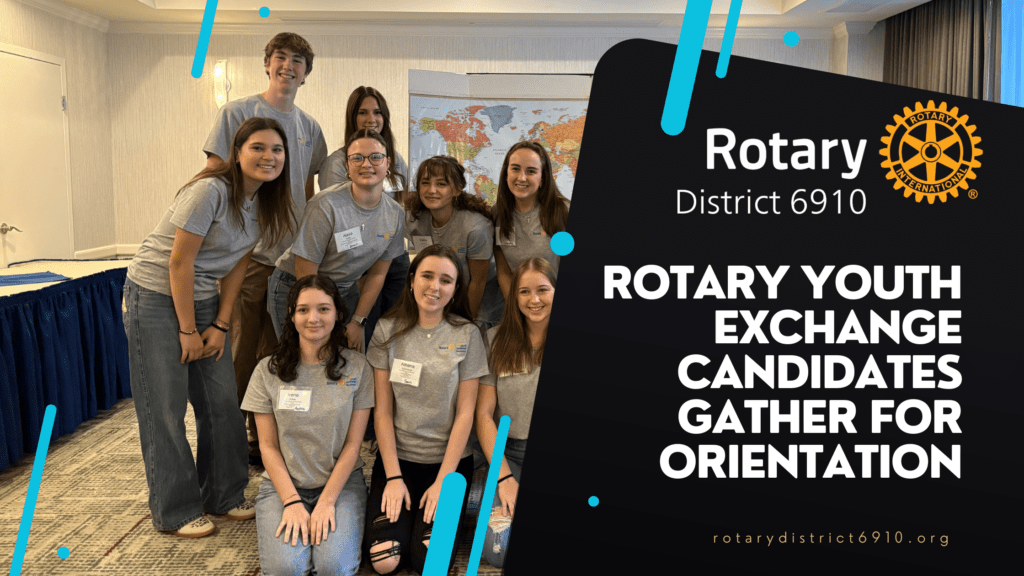 Rotary Youth Exchange Candidates gather for orientation