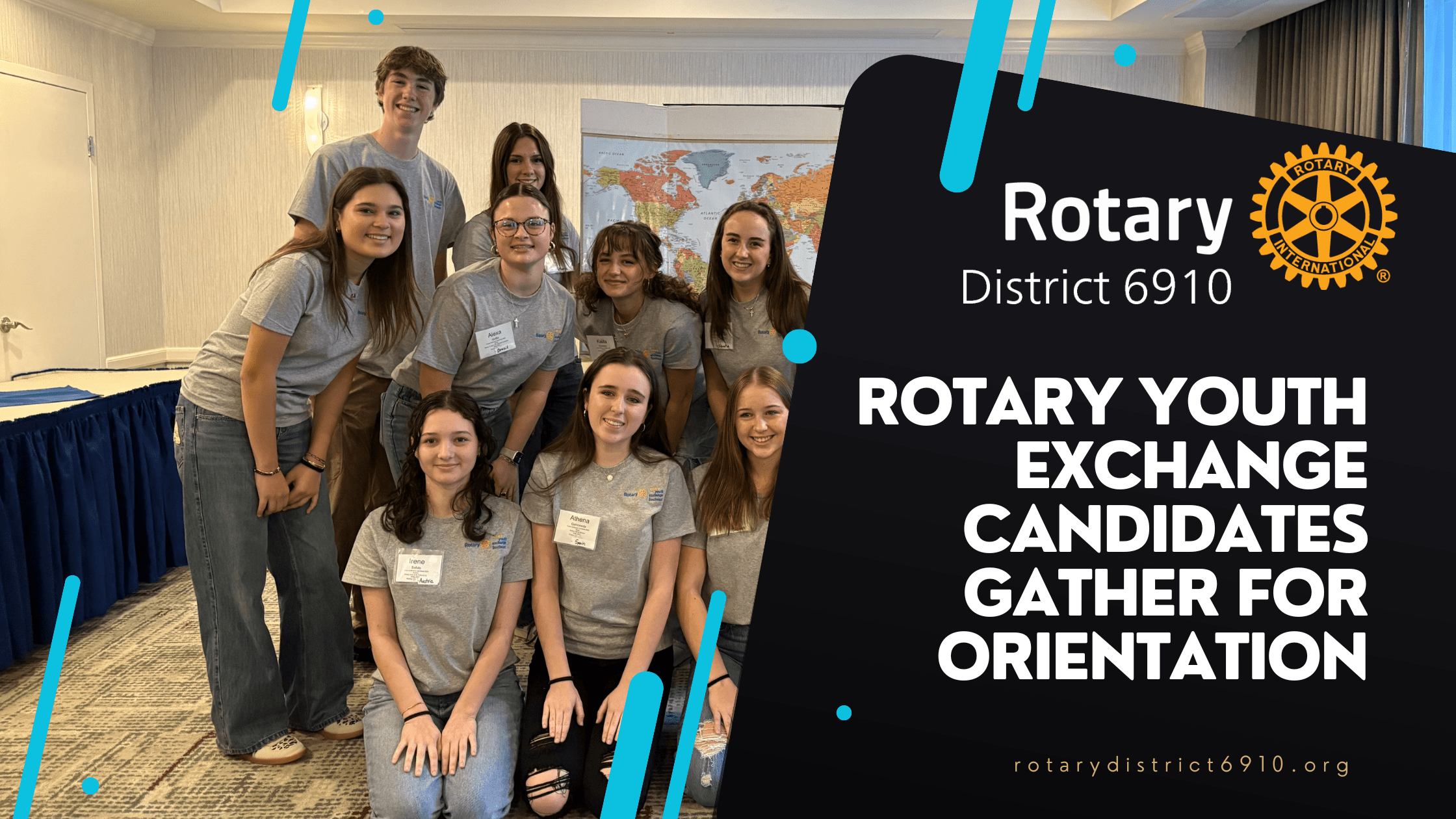 Rotary Youth Exchange Candidates gather for orientation
