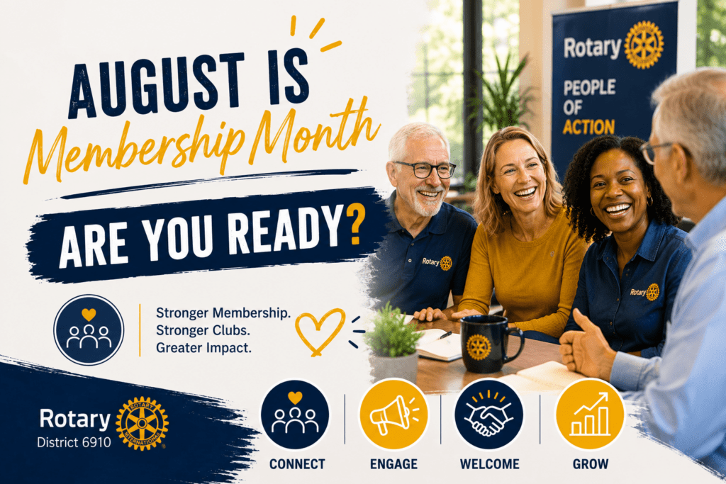 August is Membership Month - Are you Ready?