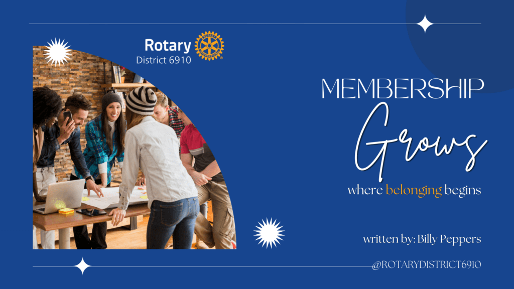 Membership Grows Where Belonging